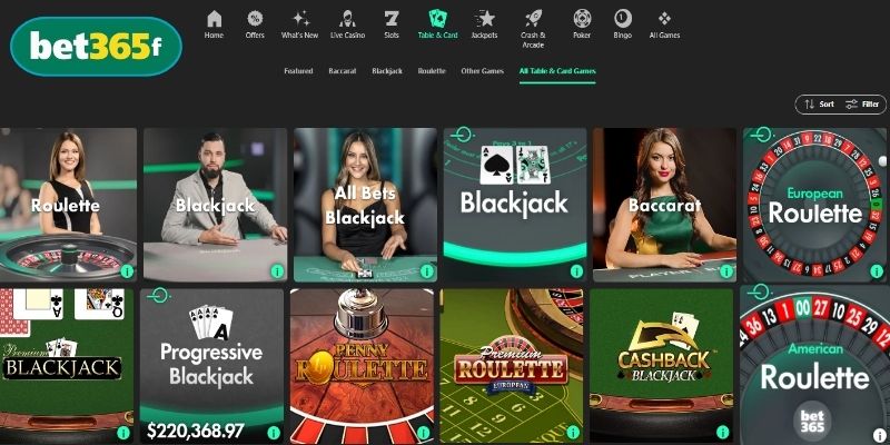 Tham gia chơi game bài BET365 nhận thưởng khủng